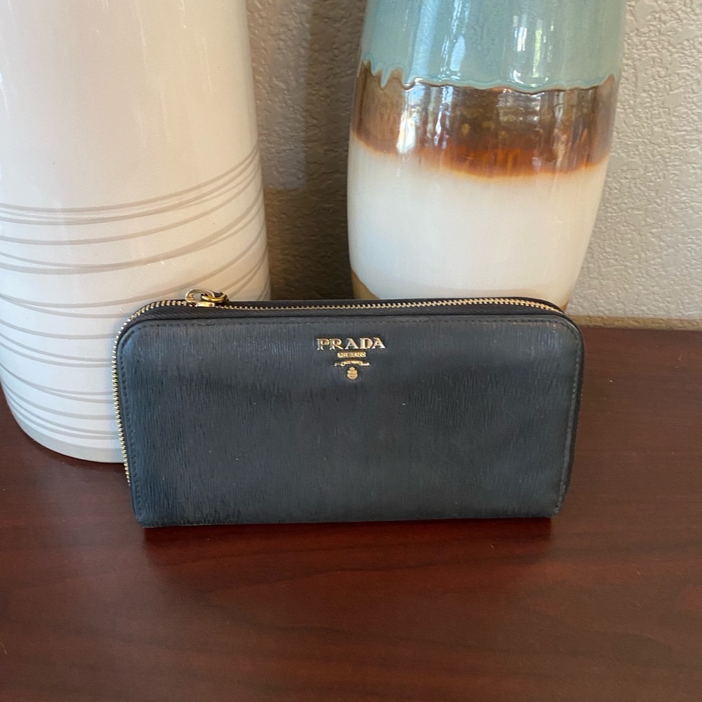 Prada Black Wallet